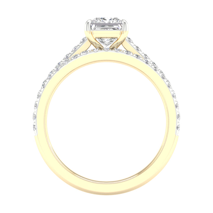 14K 1.50CT Certified Lab Grown Diamond Bridal