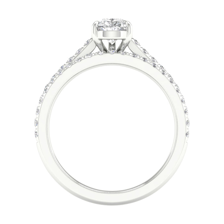 14K 1.50CT Certified Lab Grown Diamond Bridal
