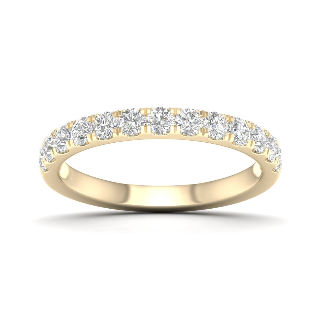 14K 0.50CT Lab Diamond Band
