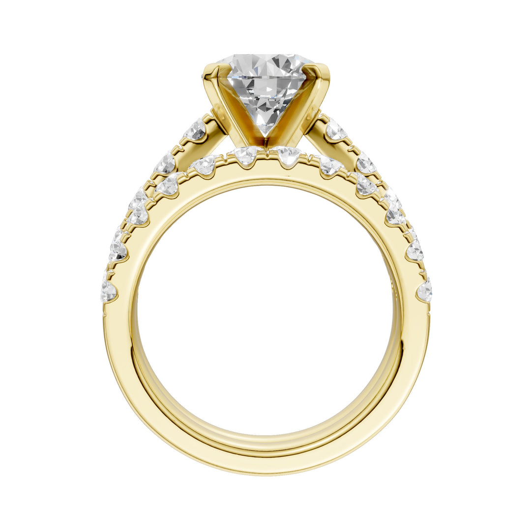 14K 3.50CT Lab Grown Diamond Bridal