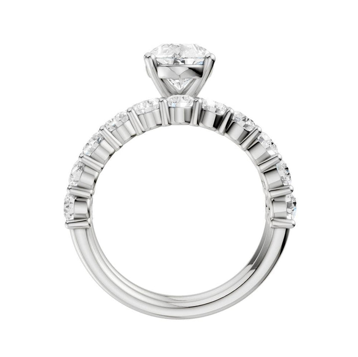 14K 4.00CT Diamond Bridal Set