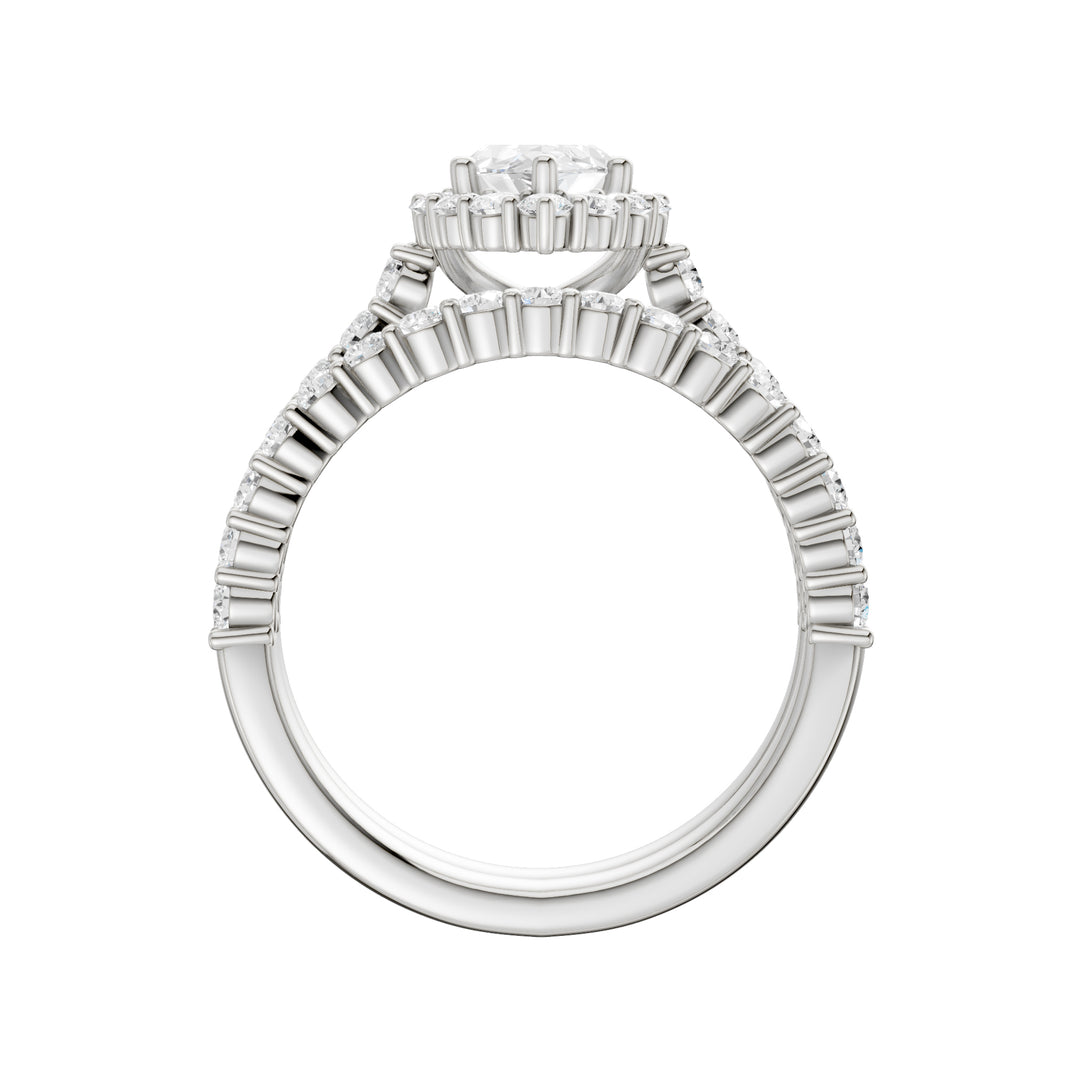14K 2.00CT DIAMOND BRIDAL SET
