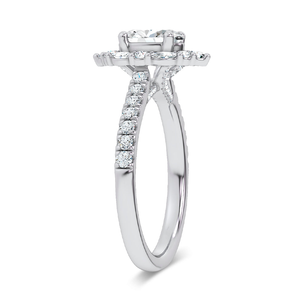14K 1.40CT Certified Lab Grown DIAMOND RING