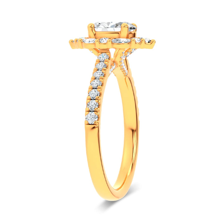 14K 1.40CT Certified Lab Grown DIAMOND RING