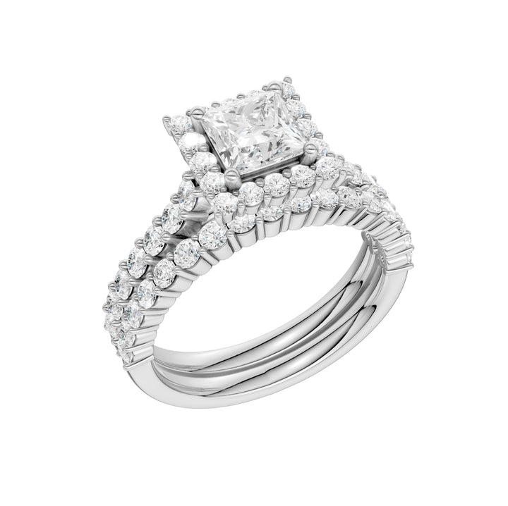 14K 2.00CT DIAMOND BRIDAL SET