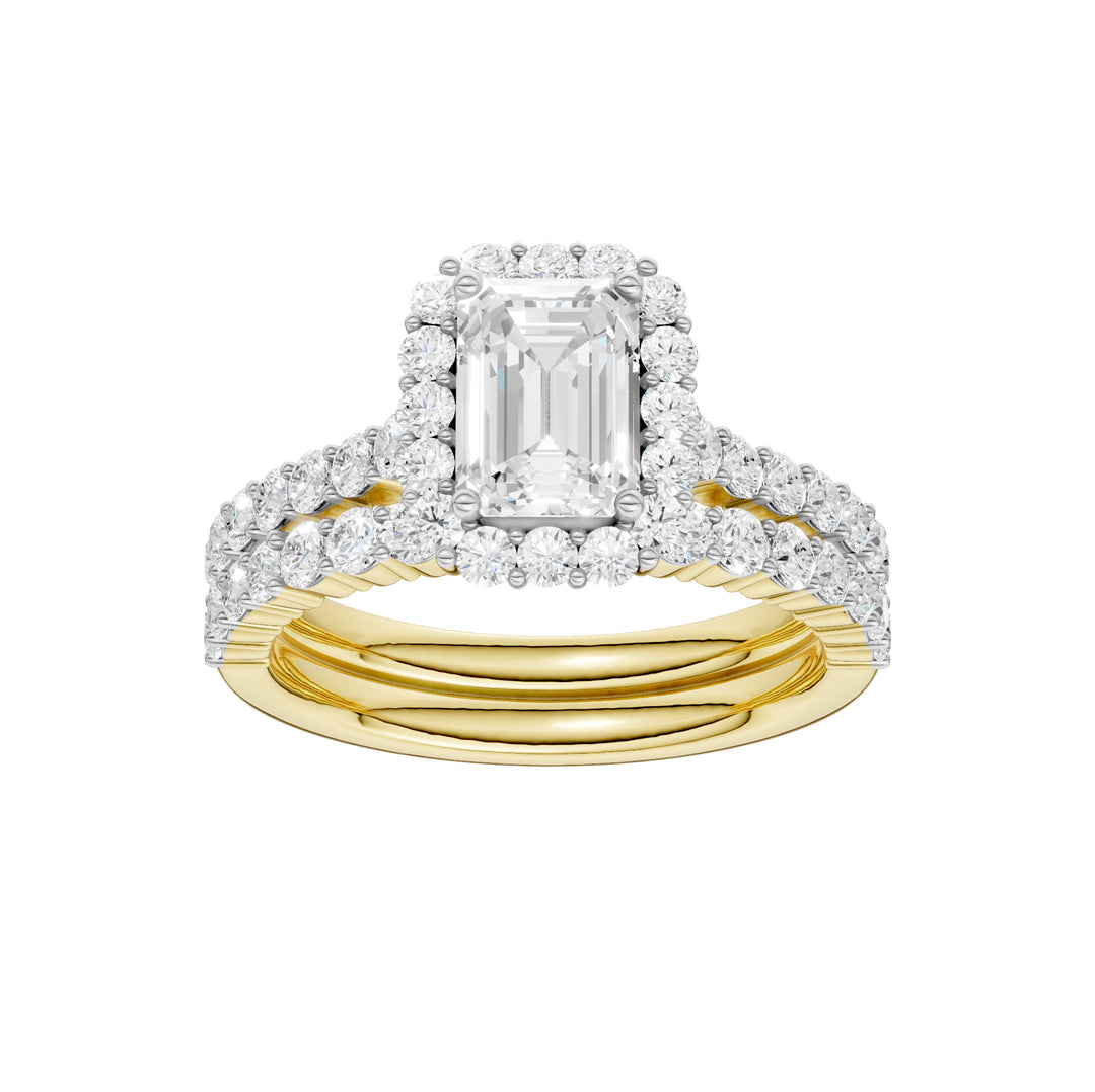 14K 2.00CT DIAMOND BRIDAL SET