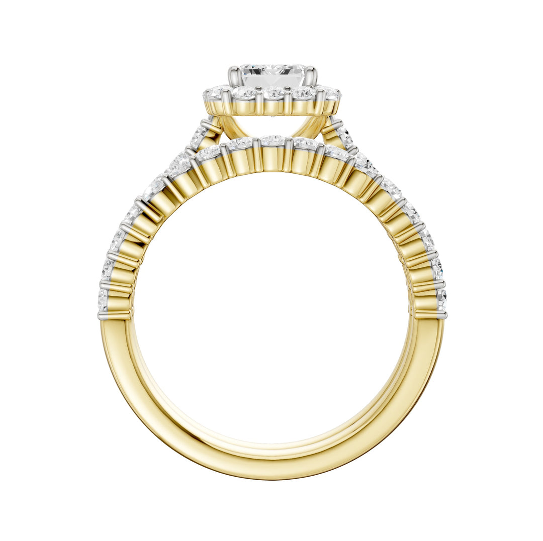 14K 2.00CT DIAMOND BRIDAL SET
