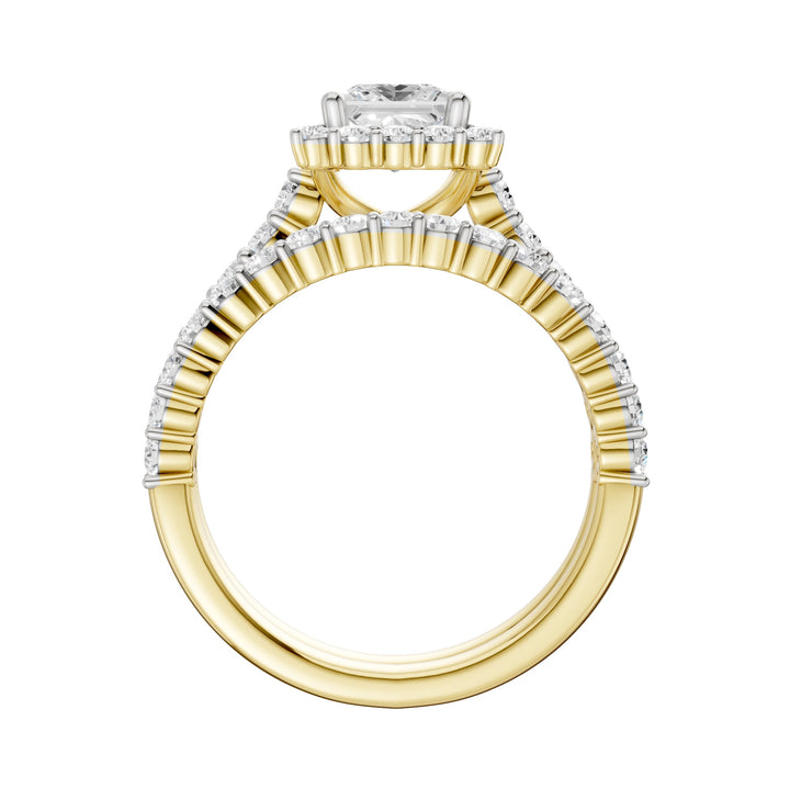 14K 2.00CT DIAMOND BRIDAL SET