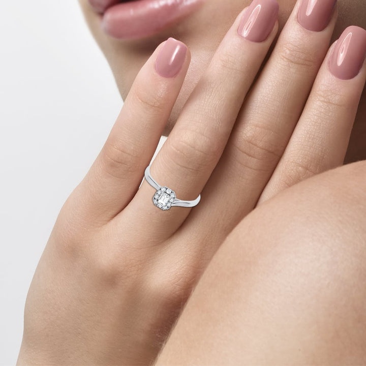 14K 0.33CT Certified Lab Grown Ring