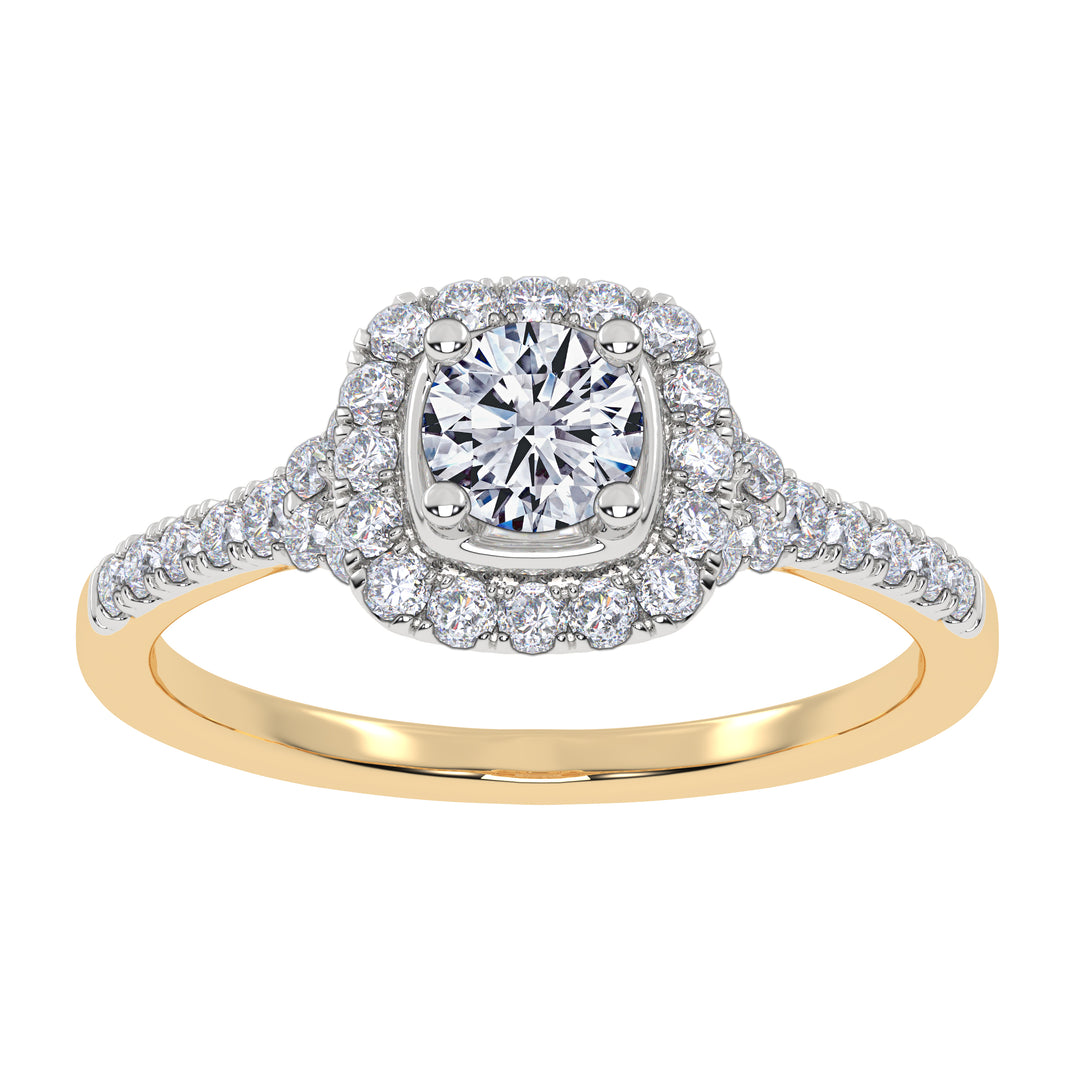 10K 0.50CT Lab Grown Promise Ring