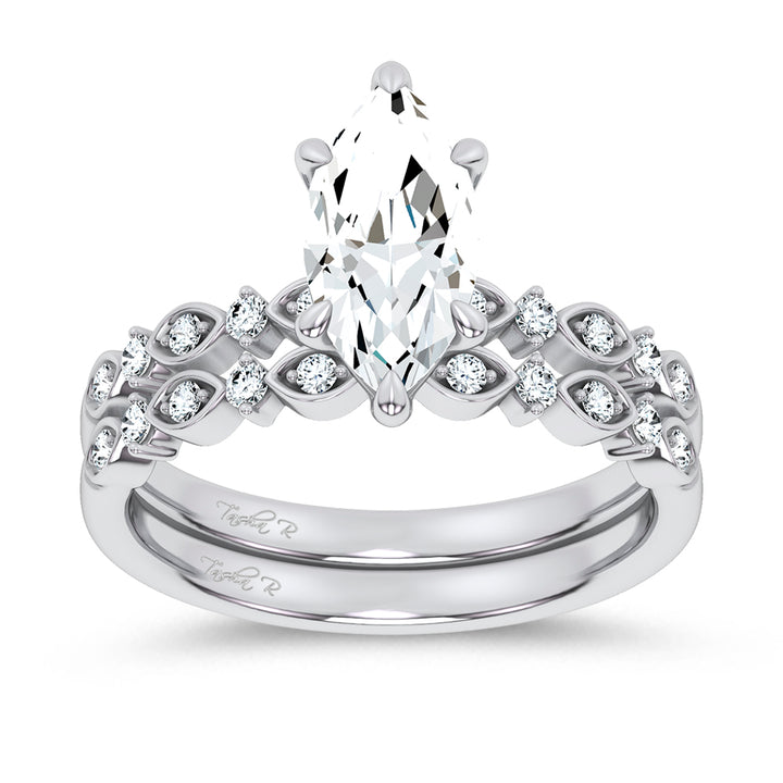 14K 1.50CT DIAMOND BRIDAL SET
