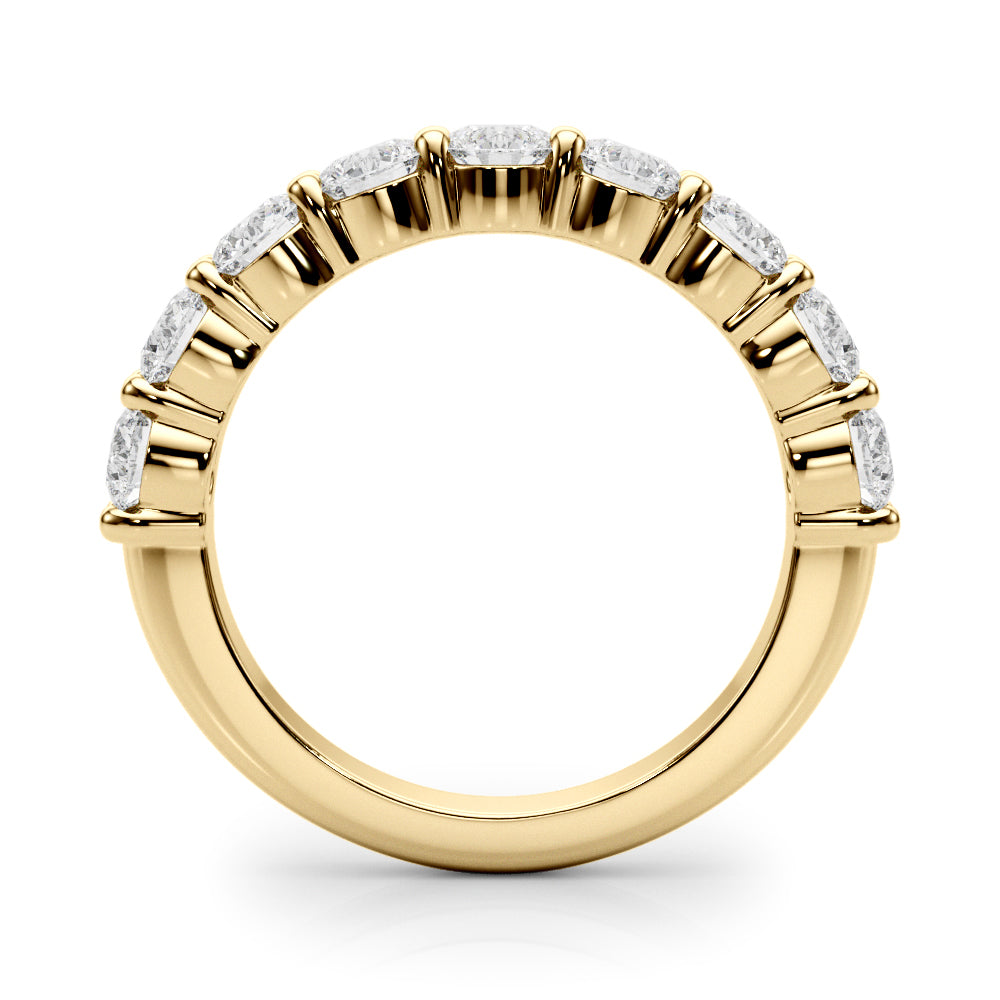9-Stone Lab Diamond 18K Yellow Gold Ring
